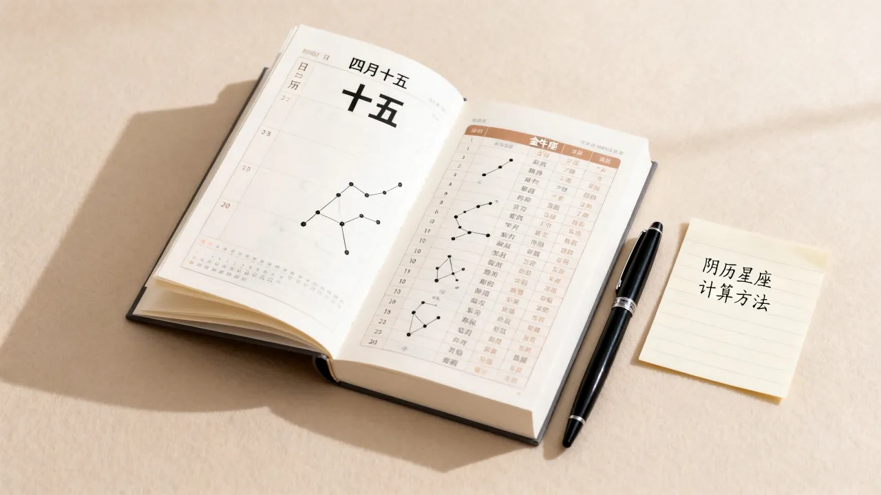 怎么看阴历星座，阴历星座怎么算最准确