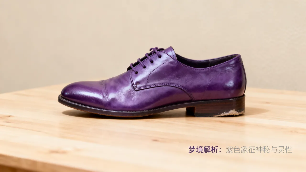 梦到紫色鞋是什么意思，梦到紫色鞋子有何预兆