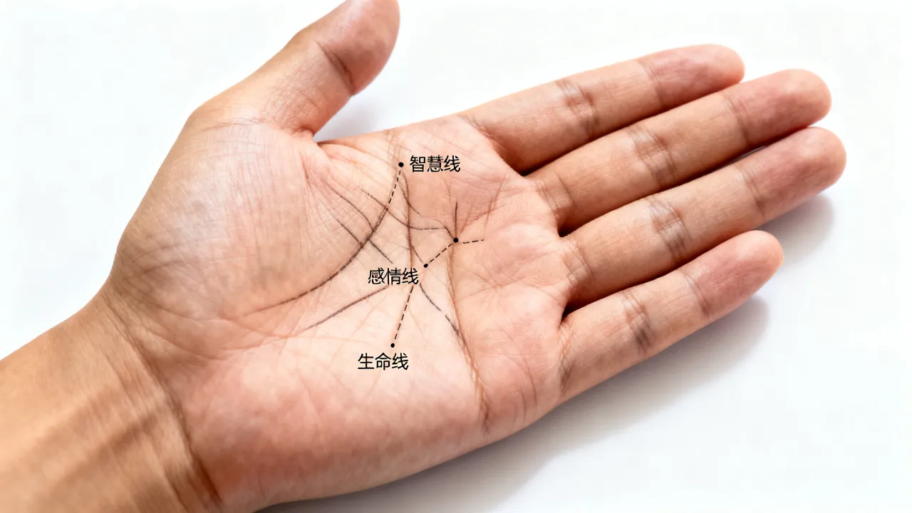 手掌命运图解大全 手掌命运图解大全