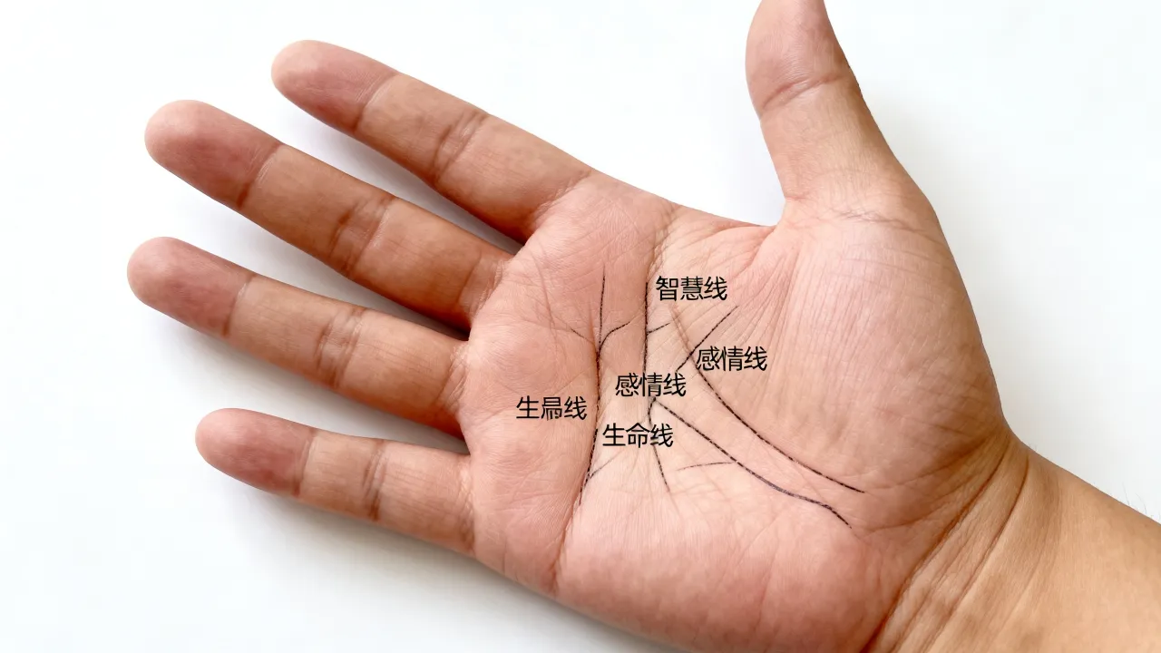 手掌命运图解大全 手掌命运图解大全