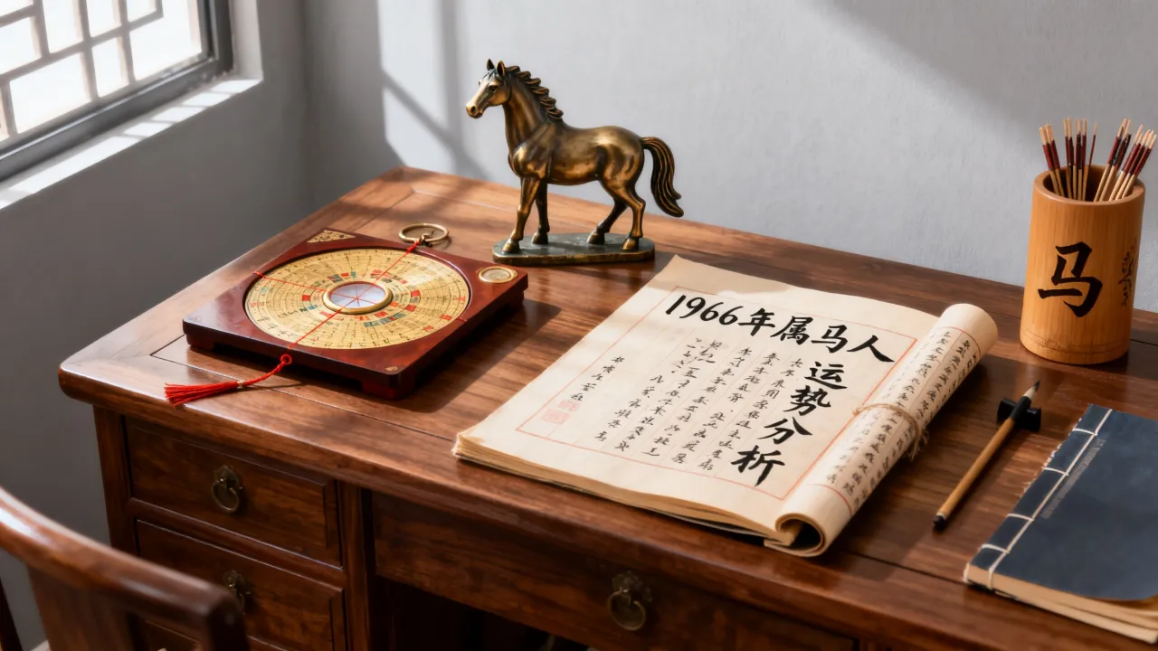 1966年属马人命运算命准吗，马人一生运势如何