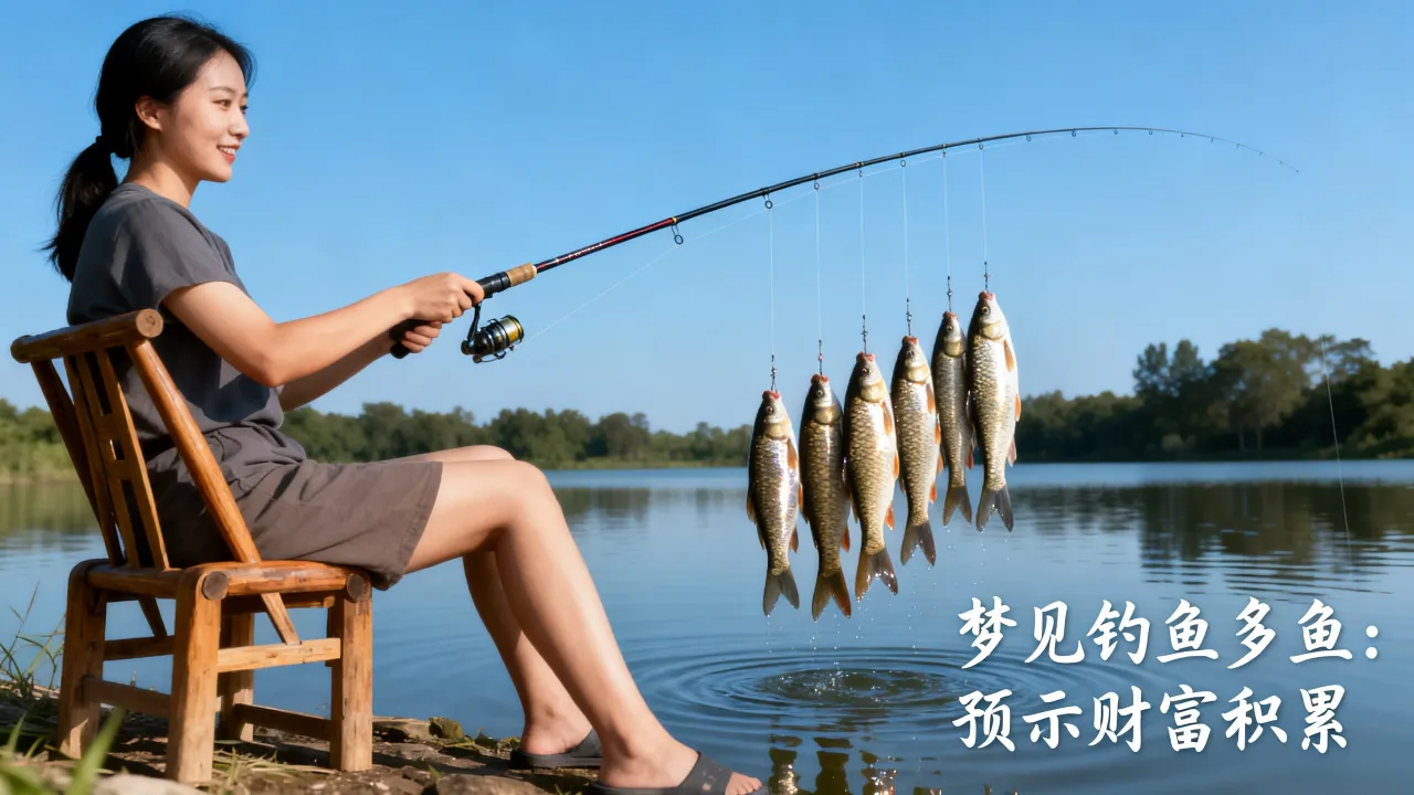 梦到了自己钓到很多鱼意味着什么，女人梦见钓鱼好多鱼有什么预兆