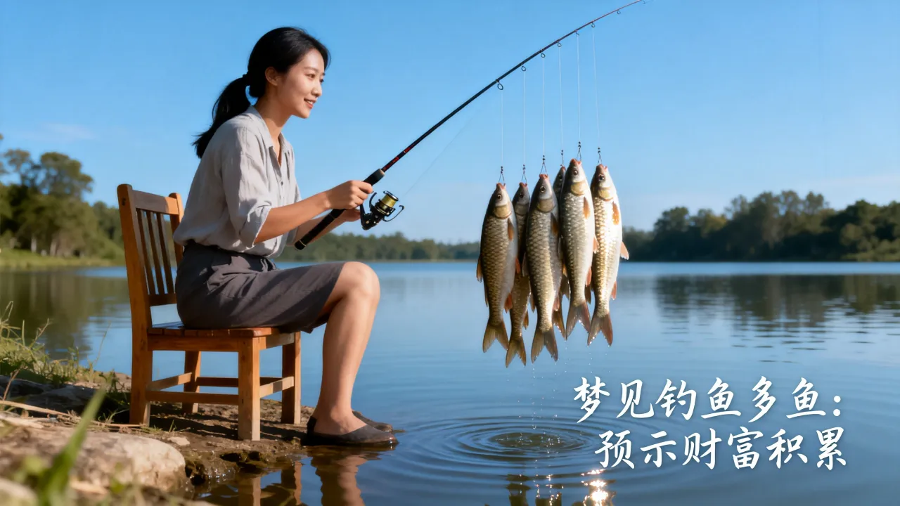 梦到了自己钓到很多鱼意味着什么，女人梦见钓鱼好多鱼有什么预兆