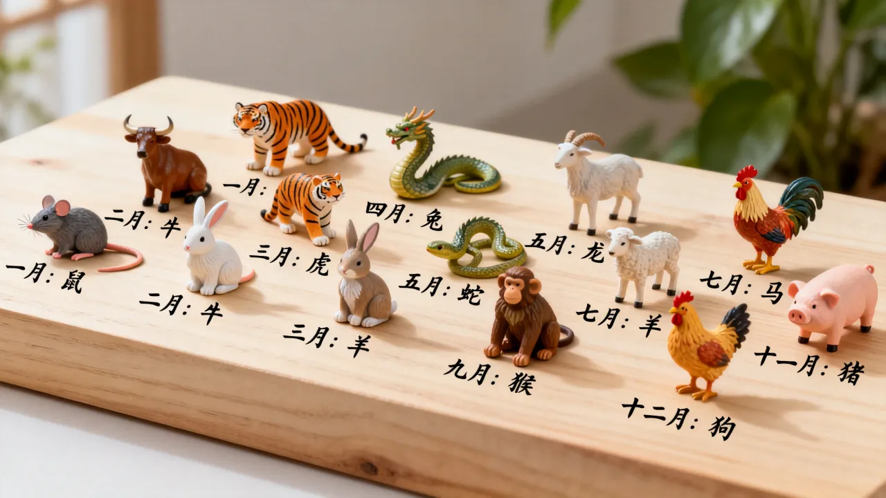农历十二个月的生肖有哪些,农历十二月份对应生肖查询? 农历十二个月的生肖有哪些,农历十二月份对应生肖查询?