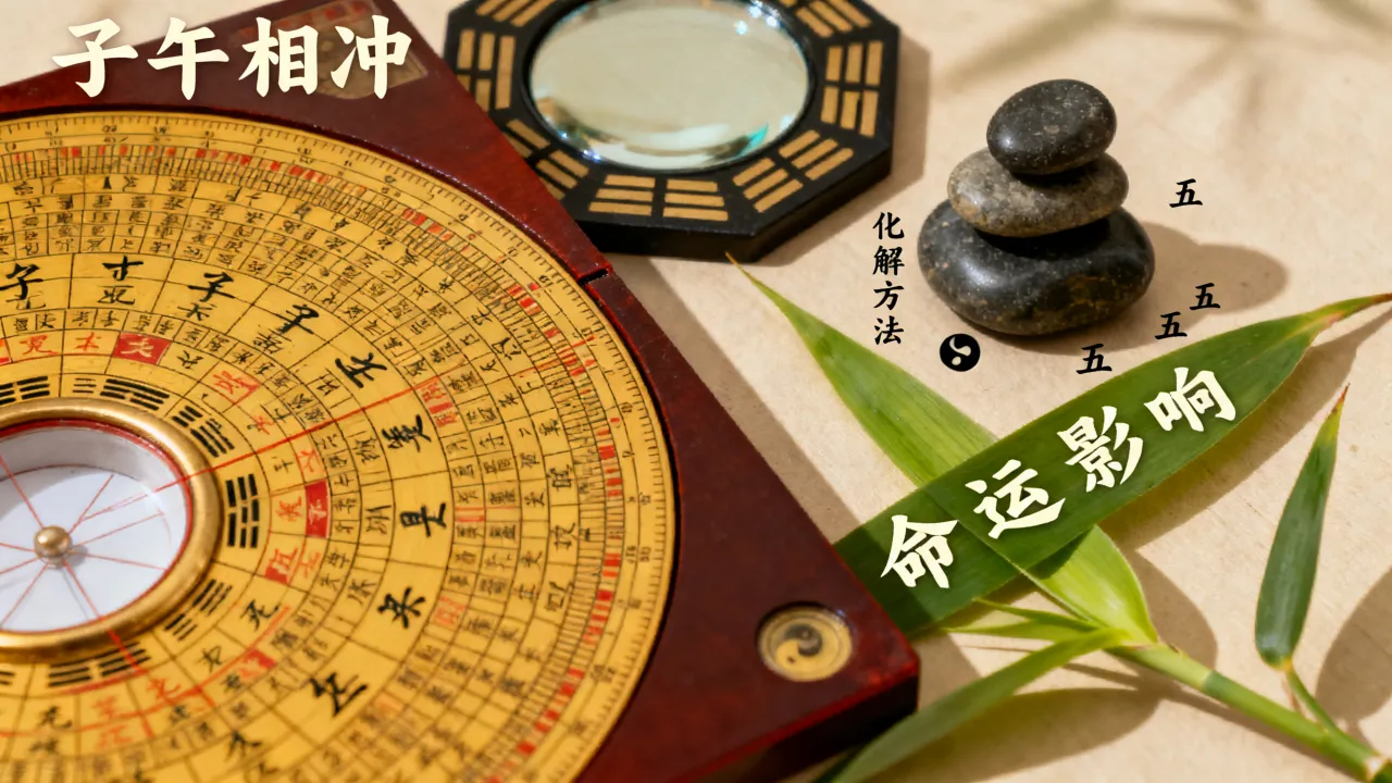 子午相冲的命运真的不好吗，子午相冲的化解方法和后果