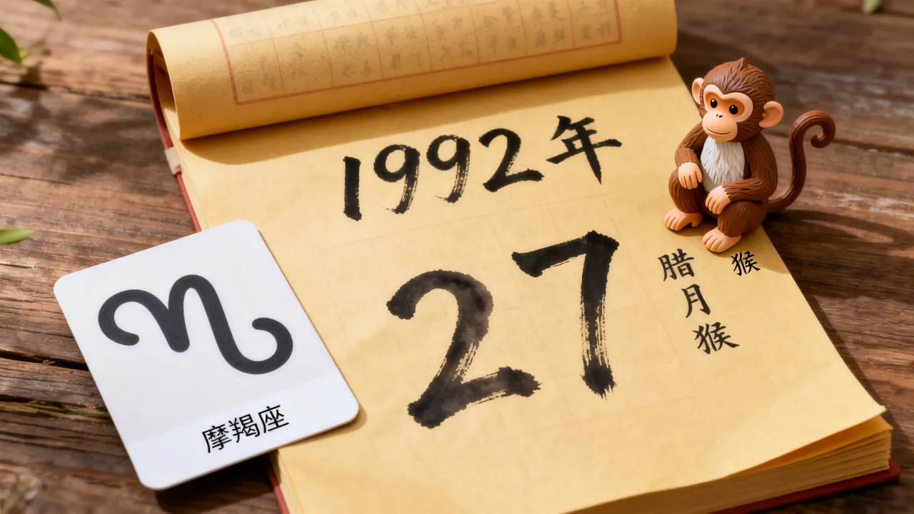阴历1992年腊月27是什么命?农历1992年腊月27属相和星座 阴历1992年腊月27是什么命?农历1992年腊月27属相和星座