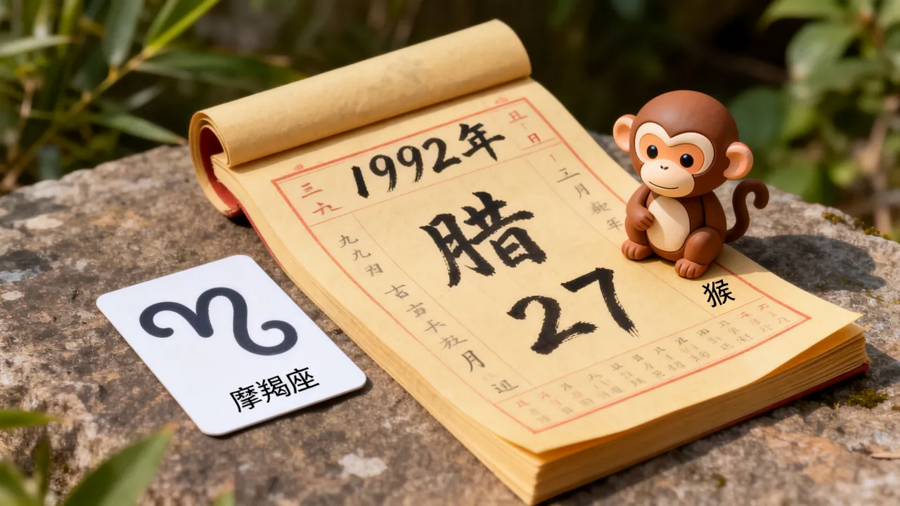 阴历1992年腊月27是什么命?农历1992年腊月27属相和星座 阴历1992年腊月27是什么命?农历1992年腊月27属相和星座