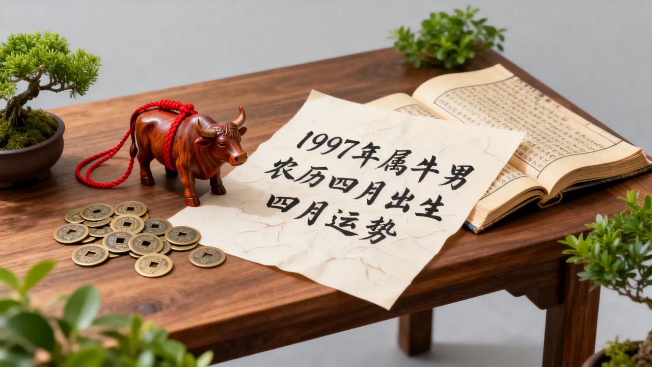 1997年属牛男农历四月出生命好吗，属牛男农历四月运势如何