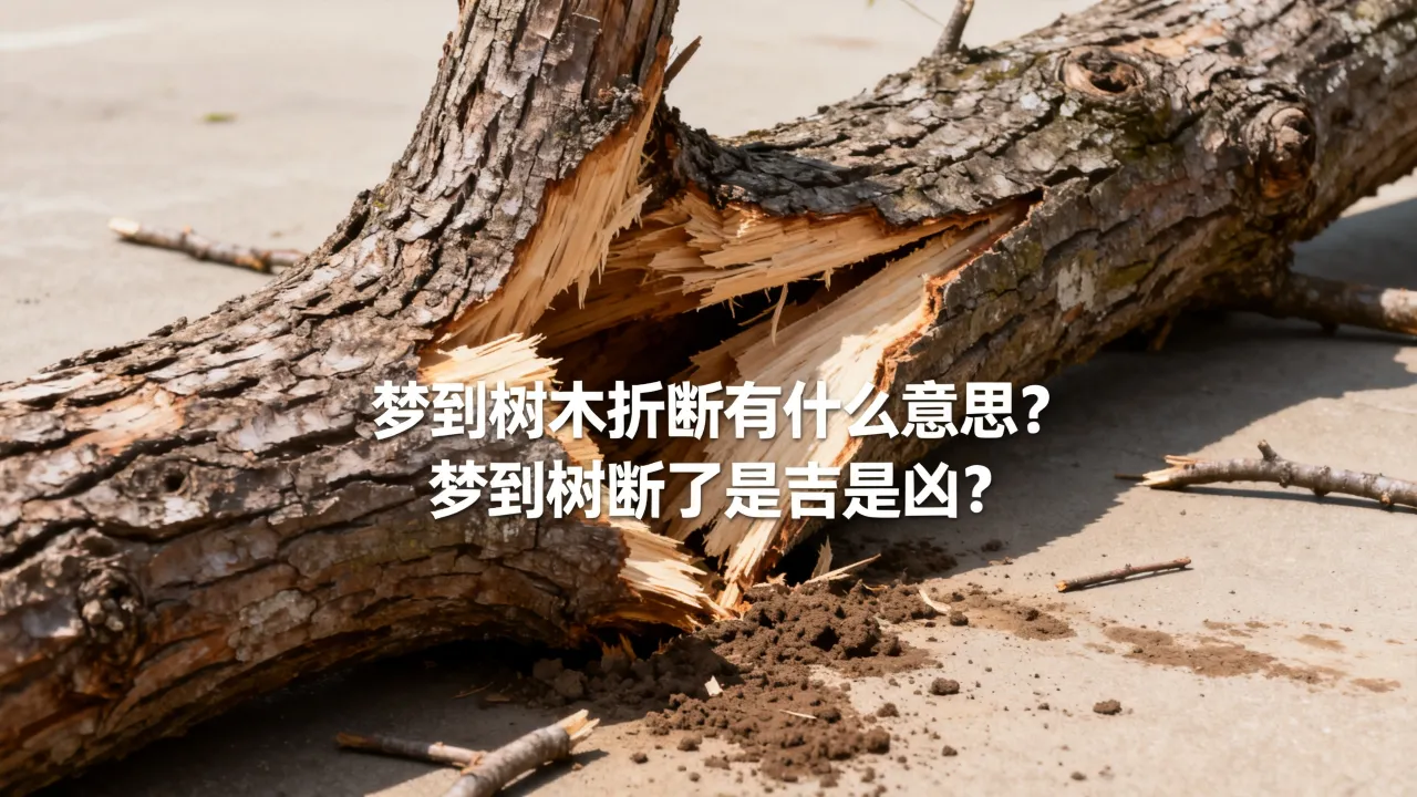 梦到树木折断有什么意思吗,梦到树断了是吉是凶? 梦到树木折断有什么意思吗,梦到树断了是吉是凶?