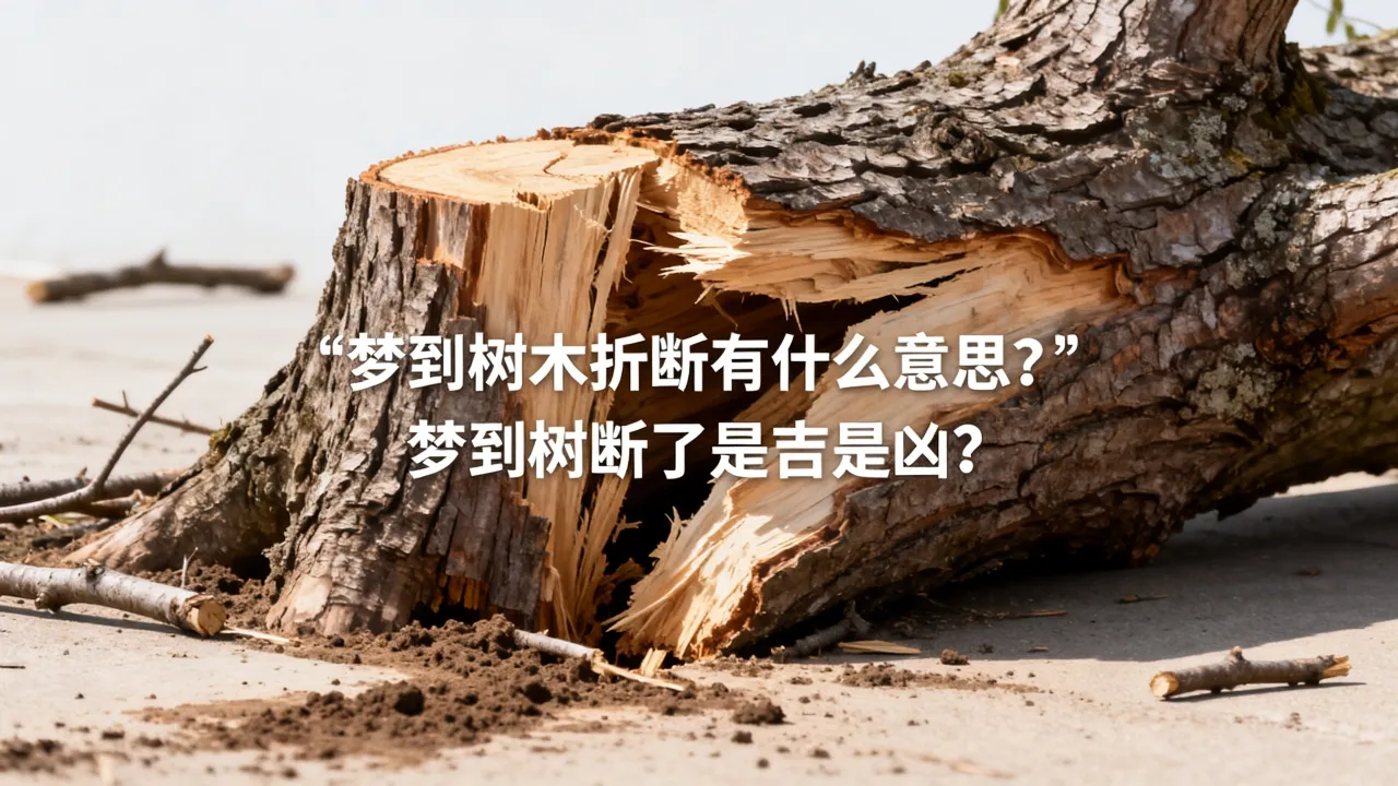 梦到树木折断有什么意思吗,梦到树断了是吉是凶? 梦到树木折断有什么意思吗,梦到树断了是吉是凶?