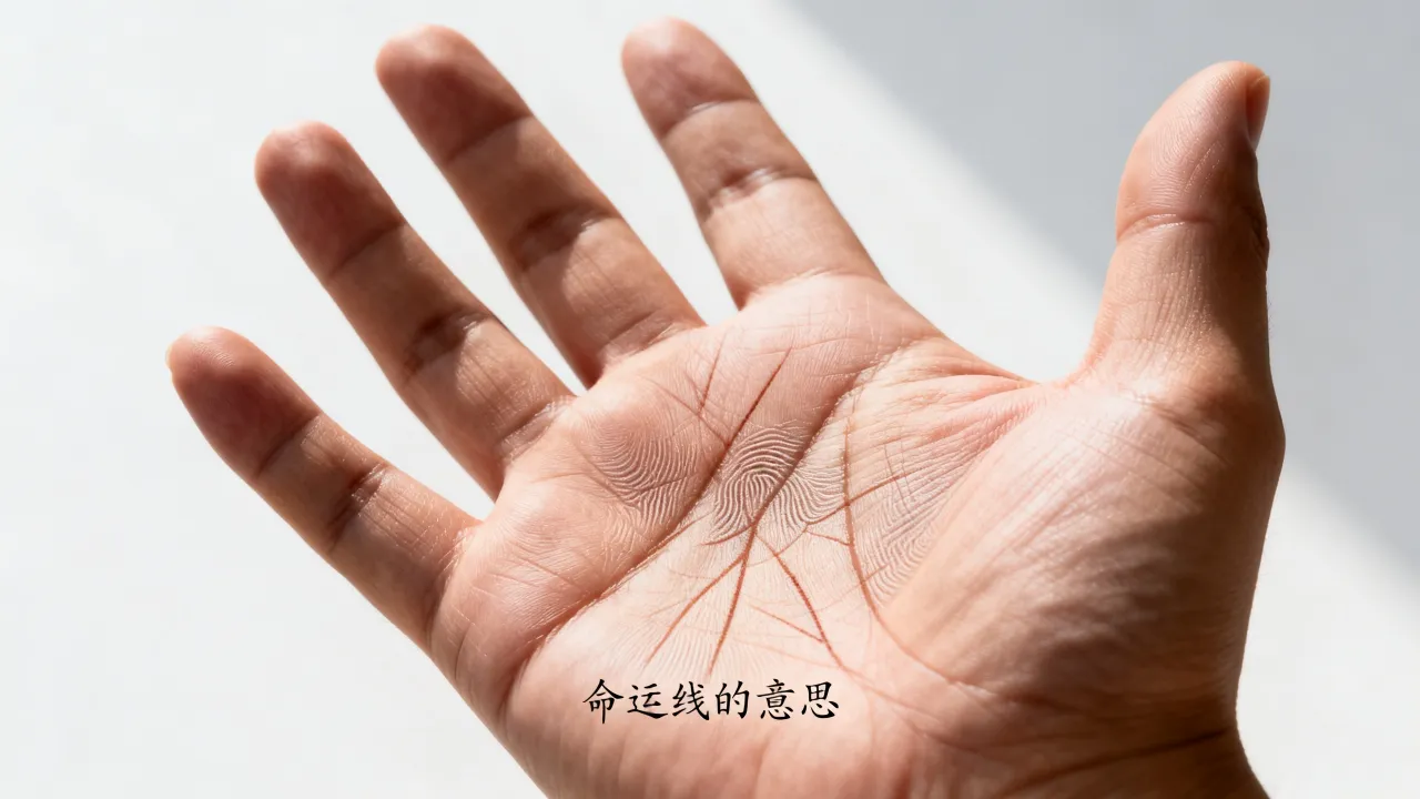 命运线的意思 命运线的意思