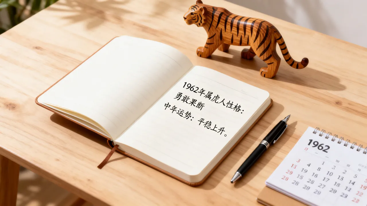 1962年属虎人命运如何，1962年虎年出生的人一生命运好不好