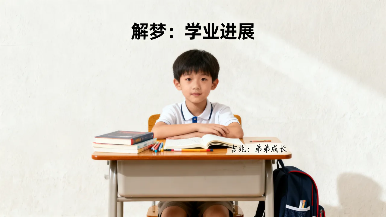 梦到弟弟上学是好事还是坏事，周公解梦怎么说