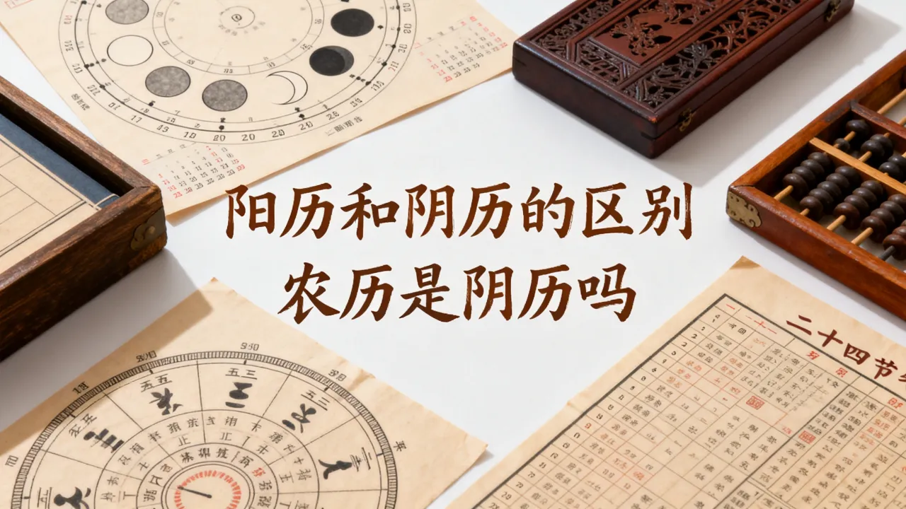 阳历和阴历和农历有什么区别，农历是阴历吗