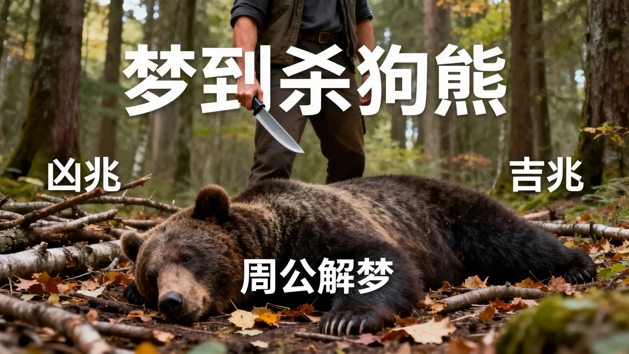 梦到杀狗熊是凶兆还是吉兆,周公解梦有何预兆? 梦到杀狗熊是凶兆还是吉兆,周公解梦有何预兆?