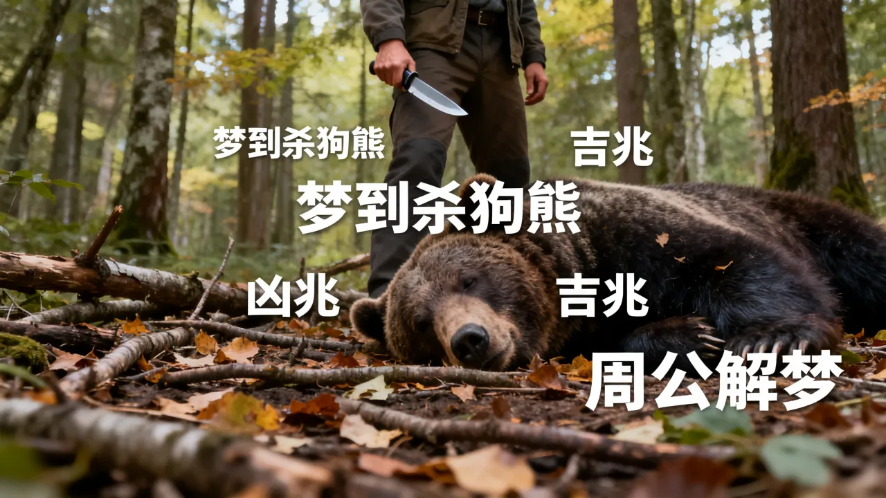 梦到杀狗熊是凶兆还是吉兆,周公解梦有何预兆? 梦到杀狗熊是凶兆还是吉兆,周公解梦有何预兆?