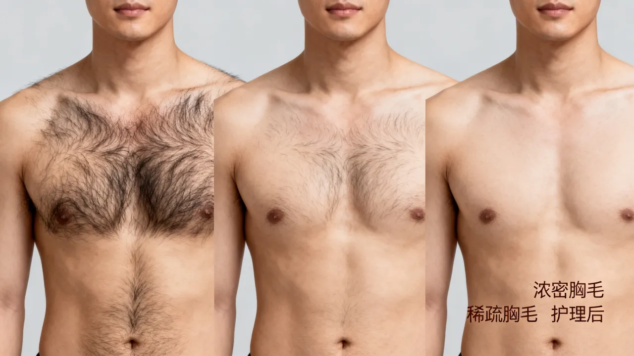 男人护胸毛命运究竟如何，胸毛多的人命运好吗？
