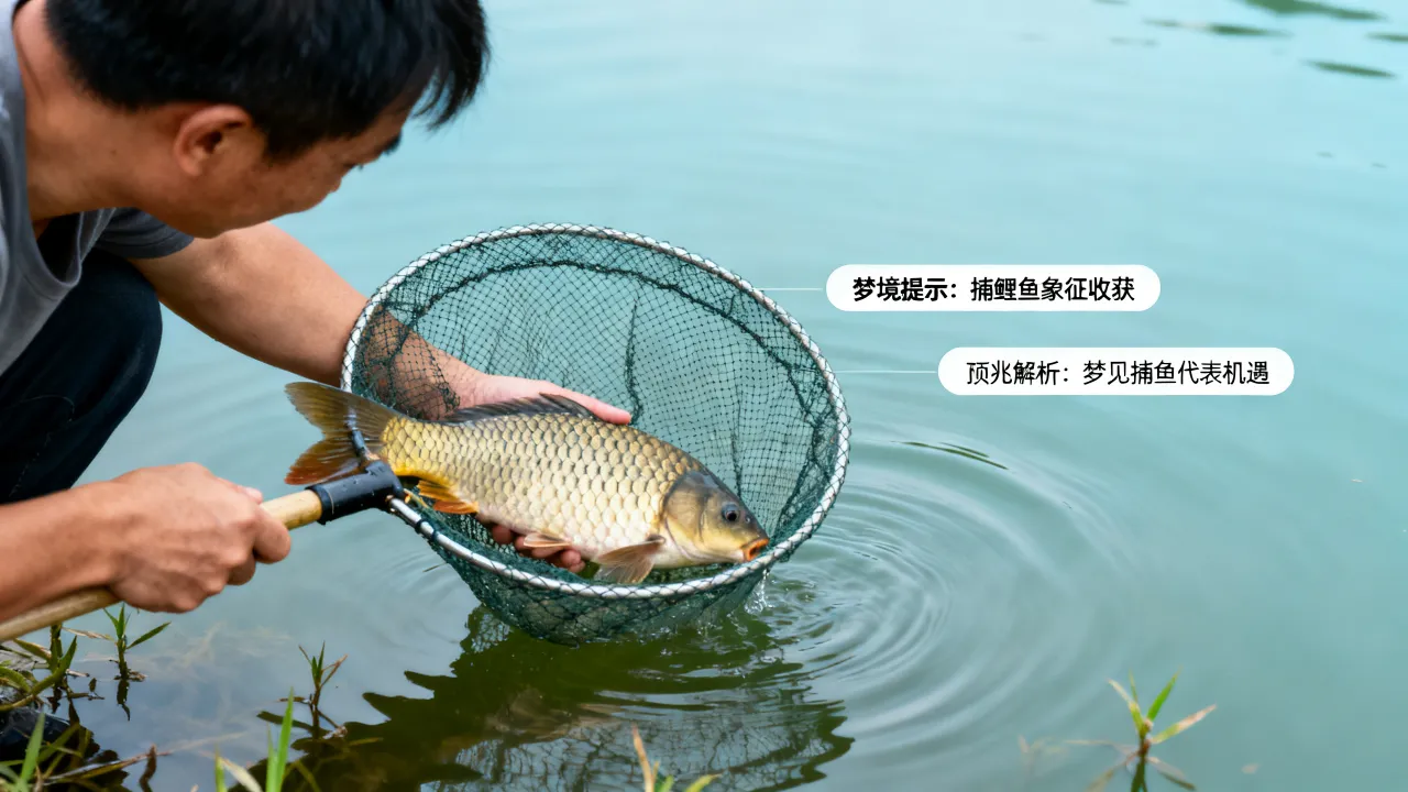 梦到了捕鲤鱼是什么意思？梦见捕鱼是什么预兆？