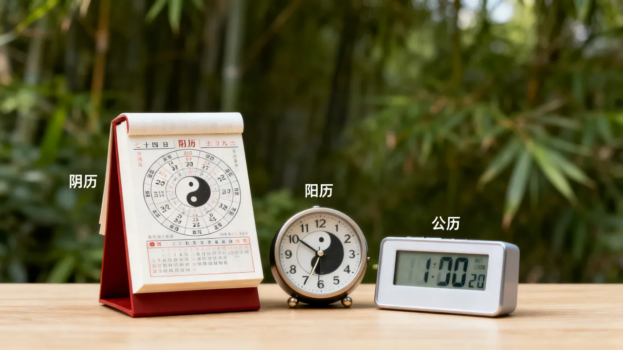 阴历和阳历以及公历 阴历和阳历以及公历