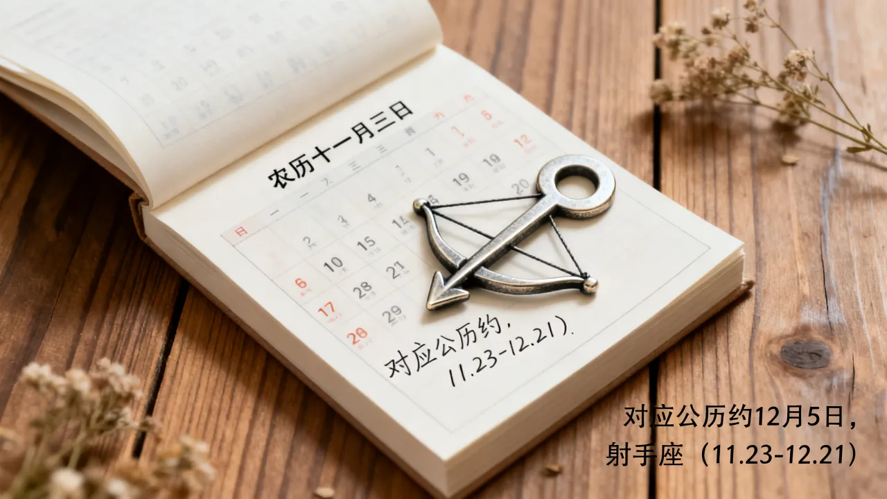 阴历113是什么星座,农历十一月三日对应星座是哪个? 阴历113是什么星座,农历十一月三日对应星座是哪个?