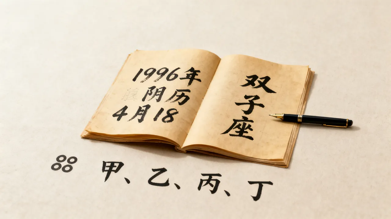 1996阴历4月18是什么星座？农历四月十八出生的人命运如何，生辰八字解析