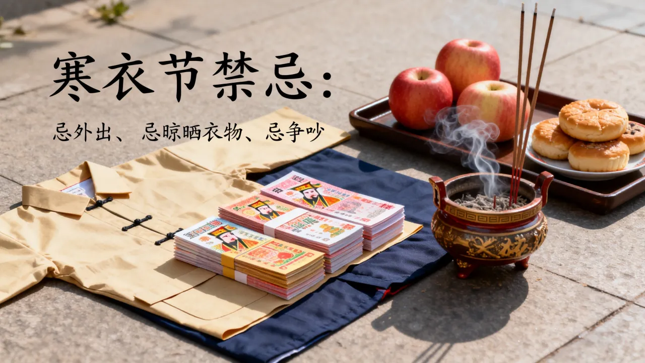 2018阴历10月1是什么节日？阴历十月初一寒衣节禁忌