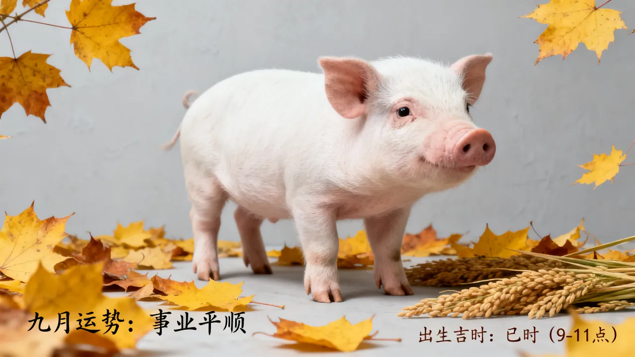 属猪阴历九月运势怎么样,属猪农历九月出生好不好? 属猪阴历九月运势怎么样,属猪农历九月出生好不好?