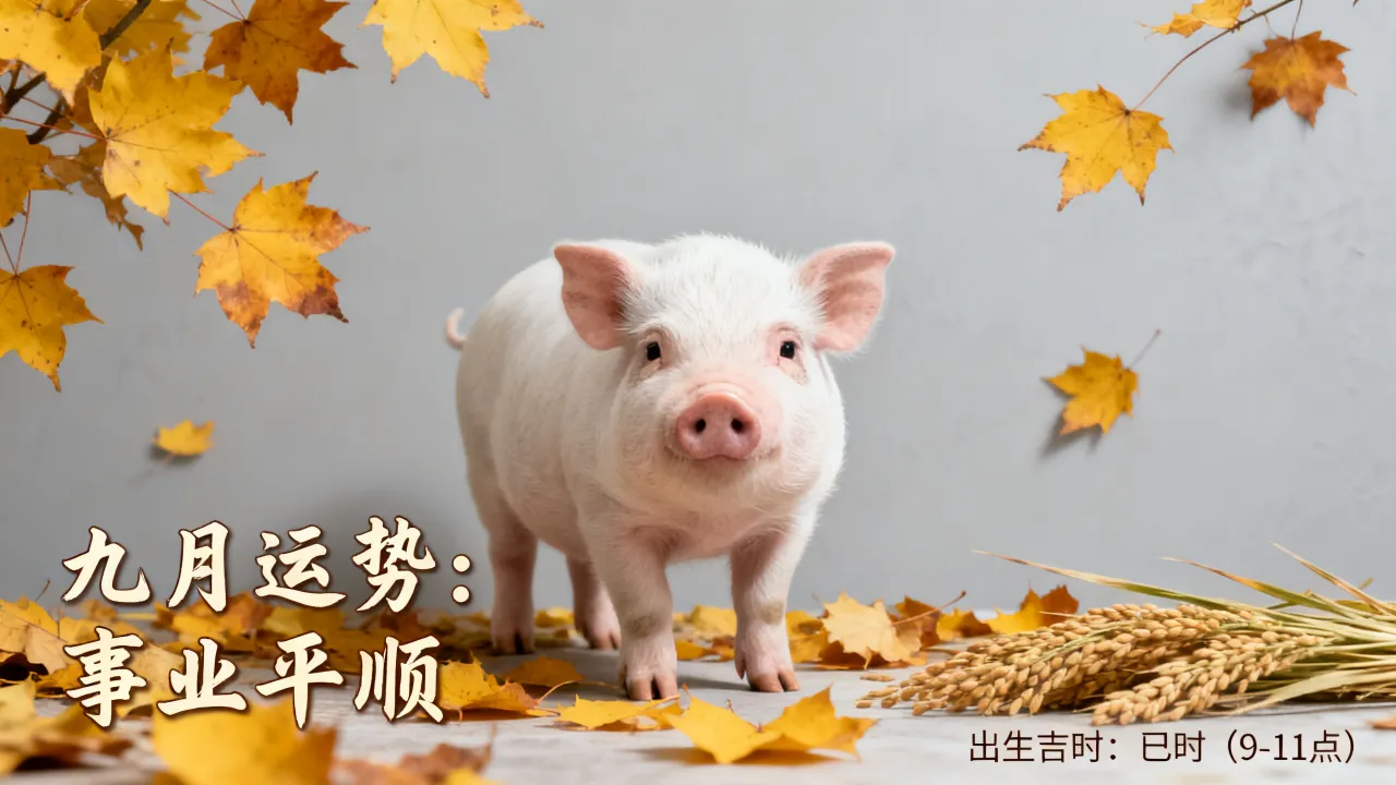 属猪阴历九月运势怎么样,属猪农历九月出生好不好? 属猪阴历九月运势怎么样,属猪农历九月出生好不好?