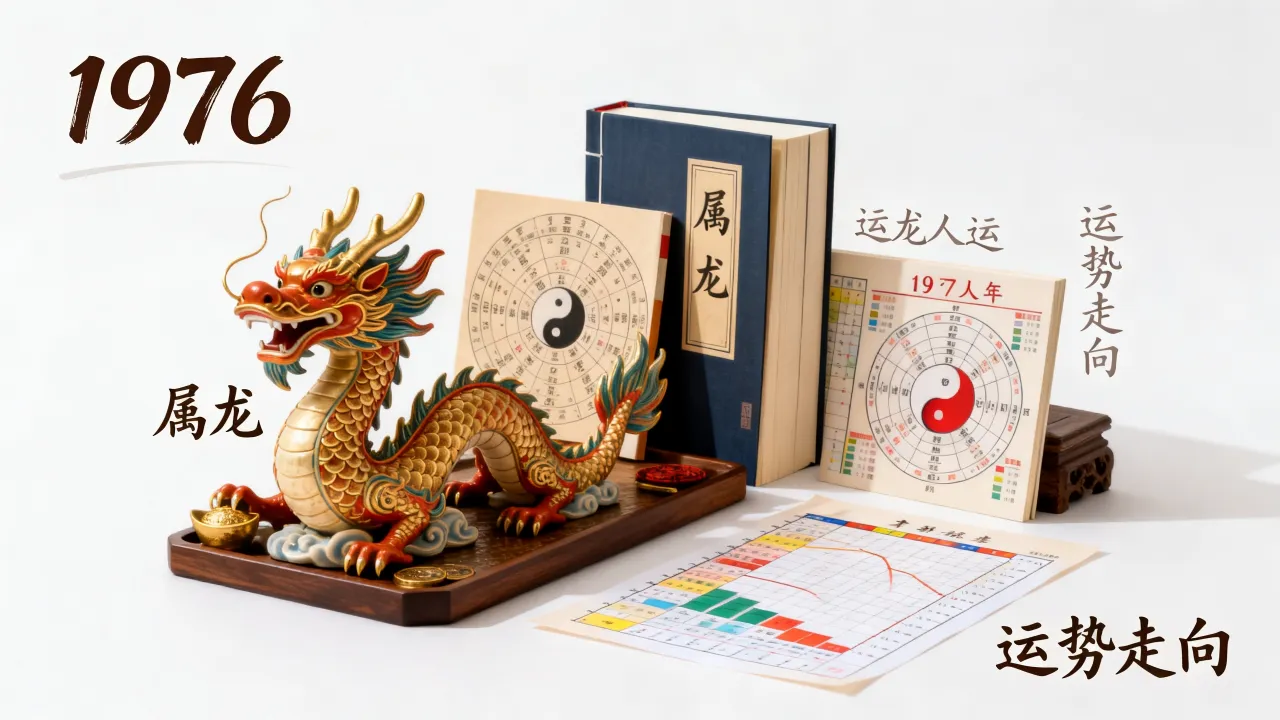 1976年属龙人命途多舛吗，一生运势走向详解？