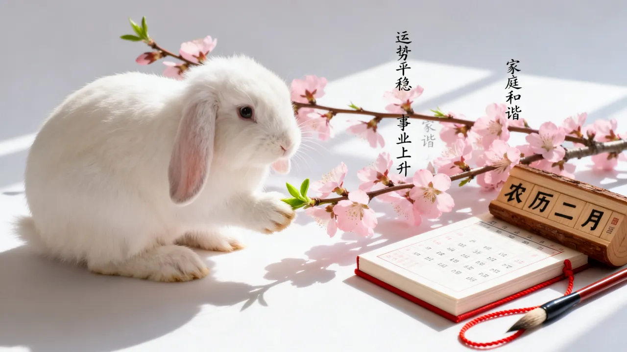 属兔农历2月运势如何，农历2月出生的属兔人命运好不好？