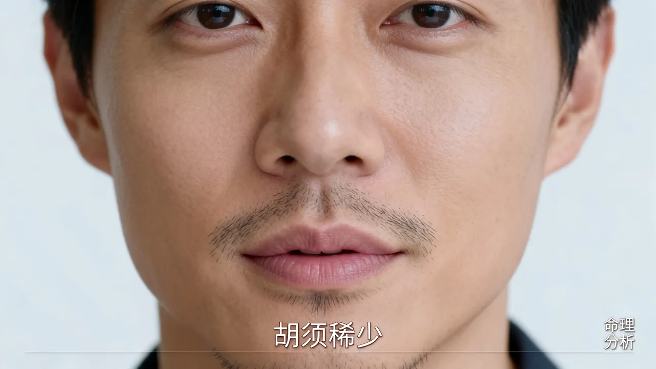 男人胡须稀少命运如何？胡须少是福是祸，命理说法准吗