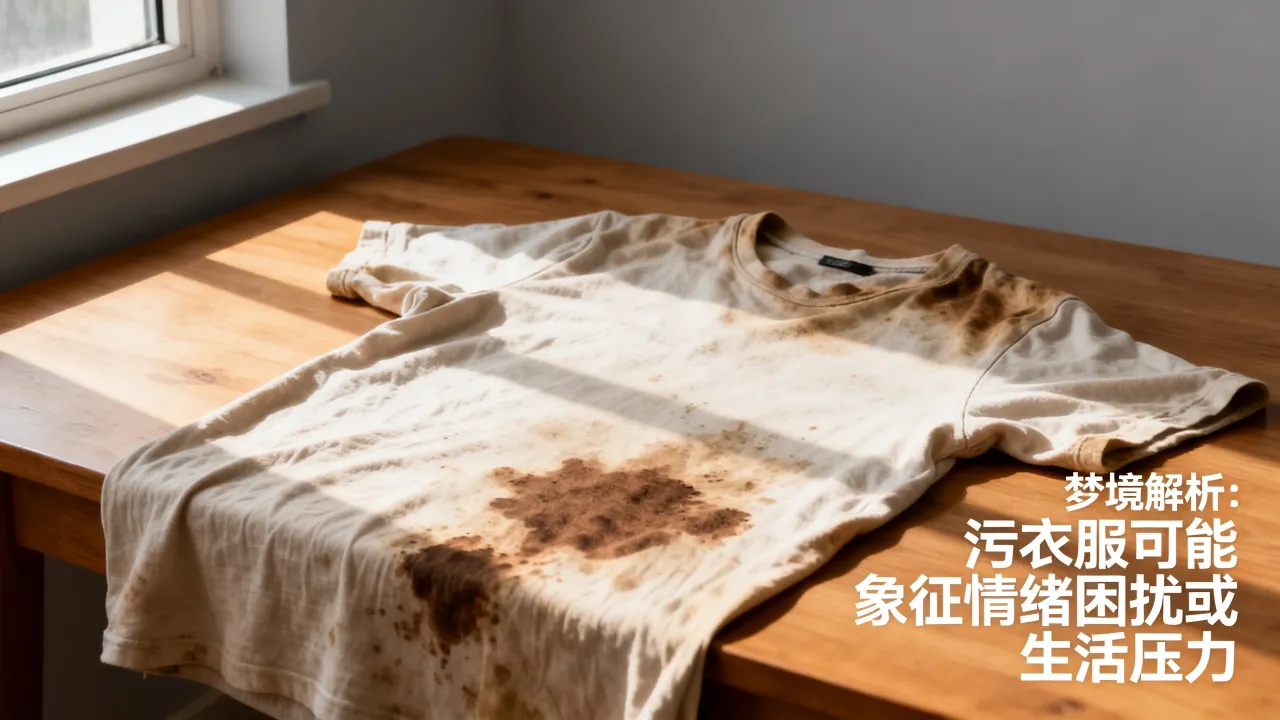 梦到污衣服是什么意思，预示着什么预兆？