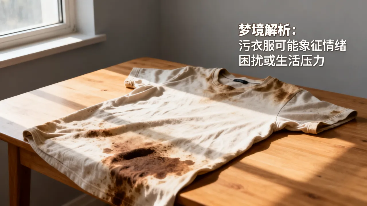 梦到污衣服是什么意思，预示着什么预兆？