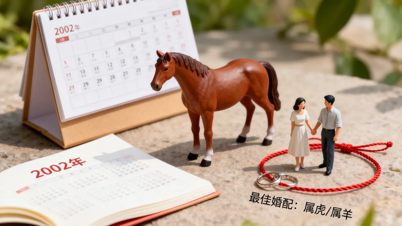 农历2002年属什么生肖,2002年属马的最佳婚配是谁? 农历2002年属什么生肖,2002年属马的最佳婚配是谁?
