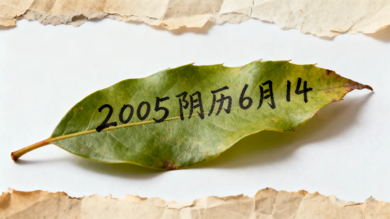 2005阴历6月14