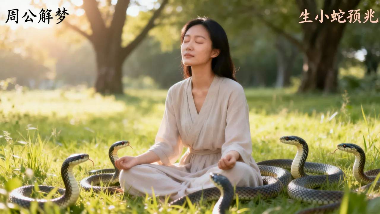 梦到自己生小蛇预兆了什么吗，周公解梦梦见生小蛇是什么征兆