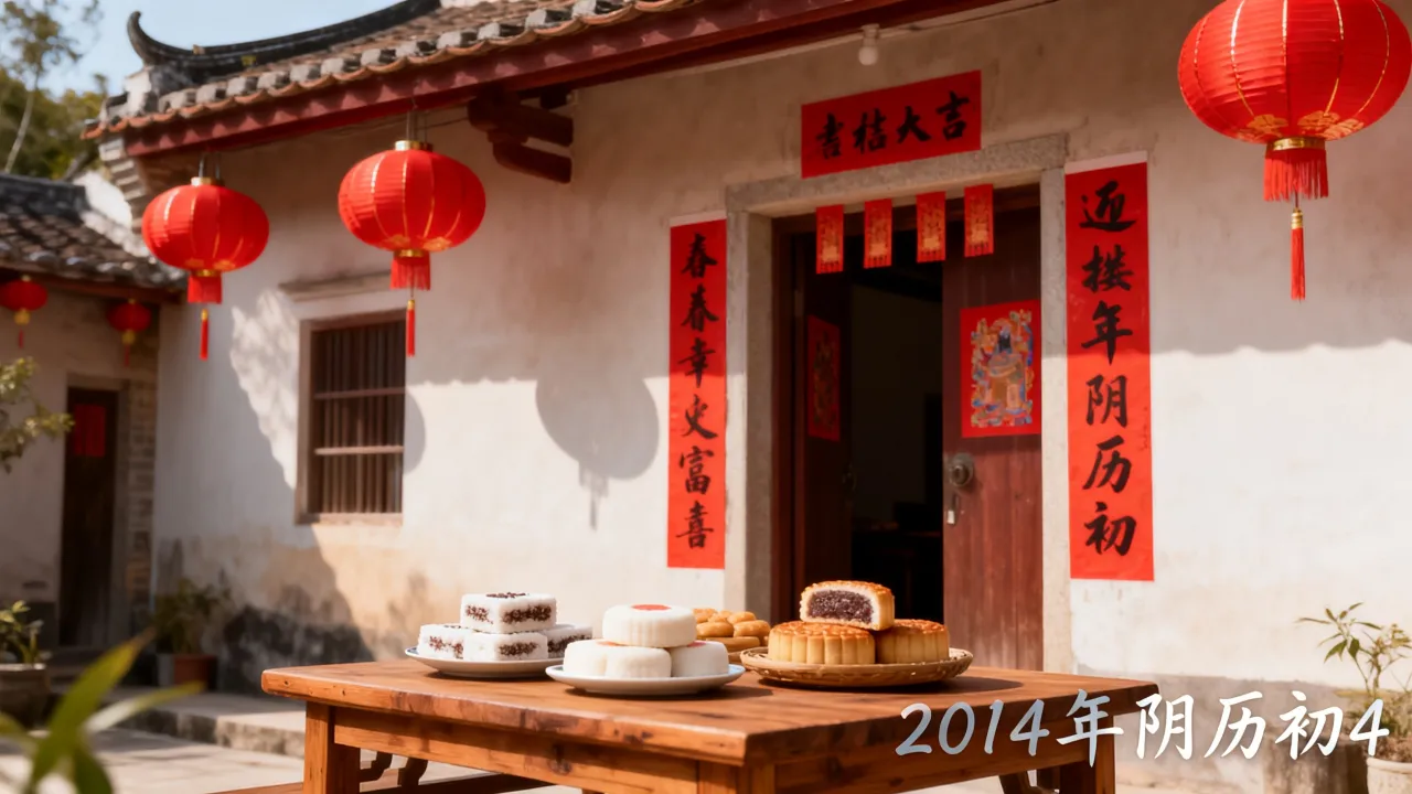 2014年阴历初4