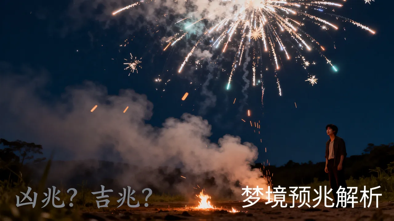 梦见放烟花着火是凶兆还是吉兆，梦见放烟花着火有什么预兆