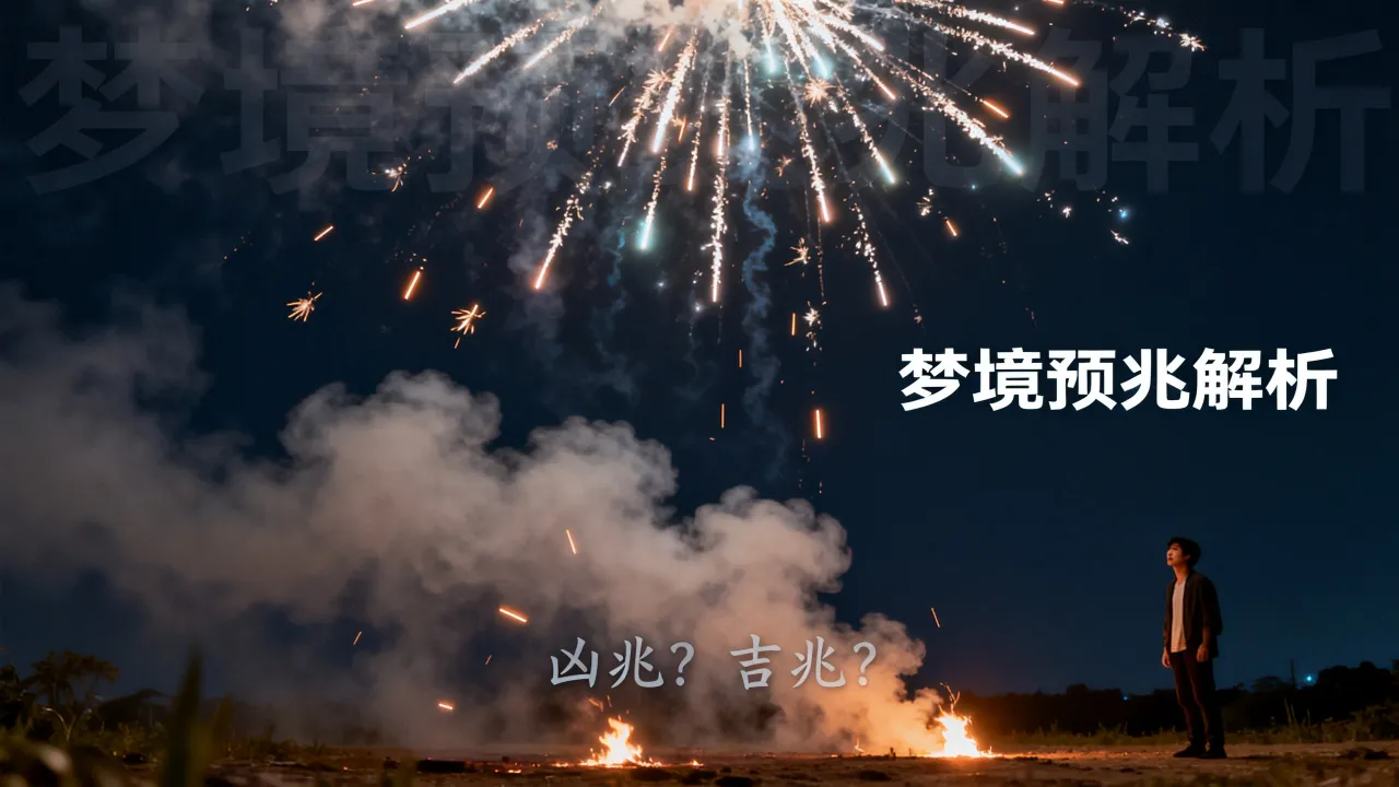梦见放烟花着火是凶兆还是吉兆，梦见放烟花着火有什么预兆