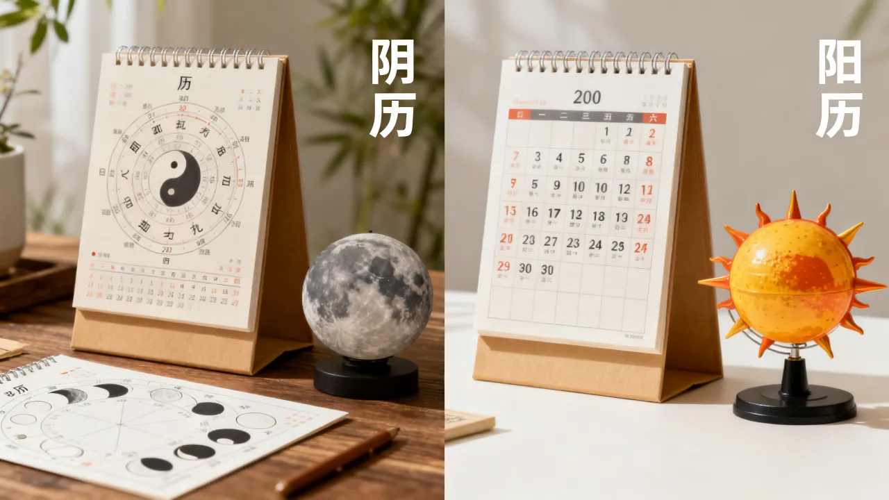 阴历早些还是阳历早些？阴历和阳历哪个日期更早怎么判断