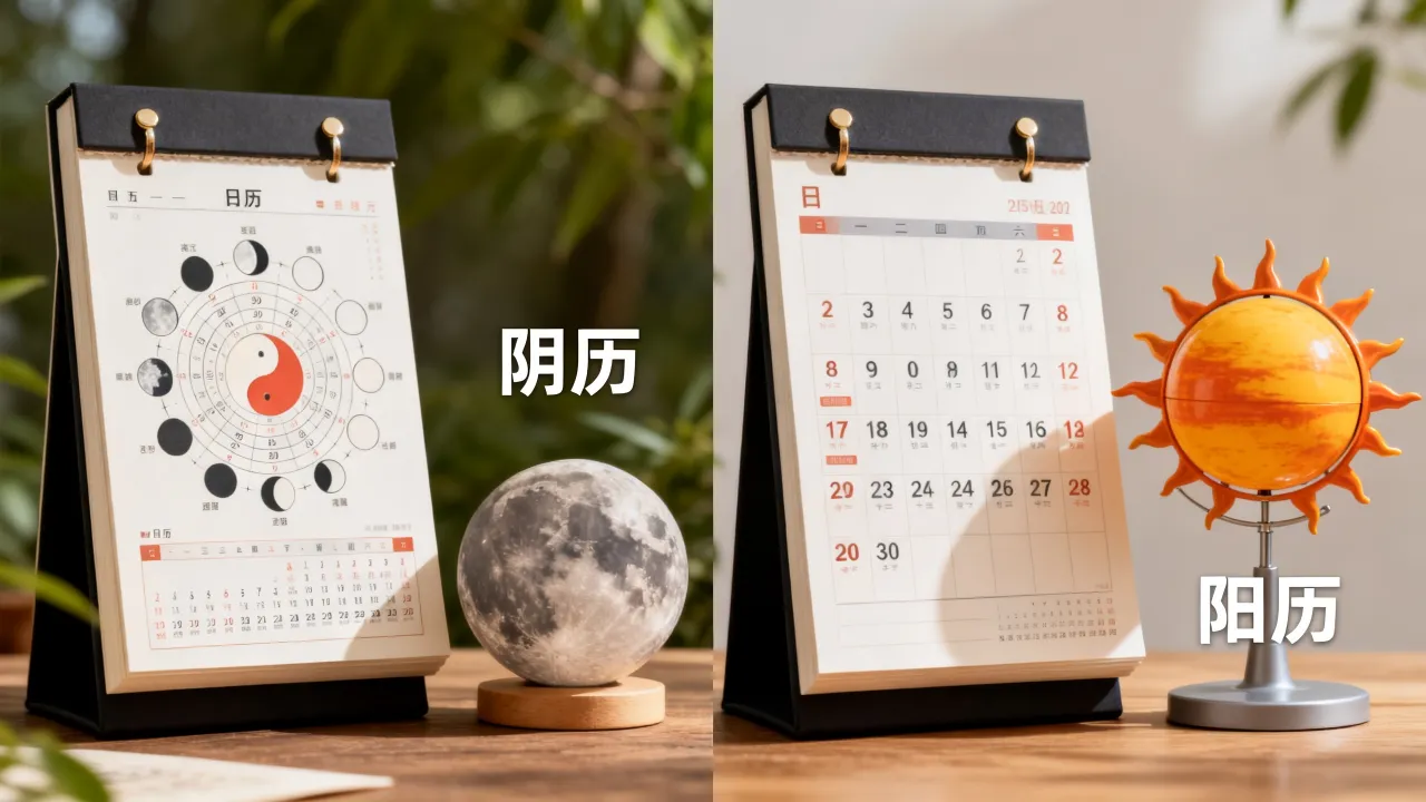 阴历早些还是阳历早些？阴历和阳历哪个日期更早怎么判断