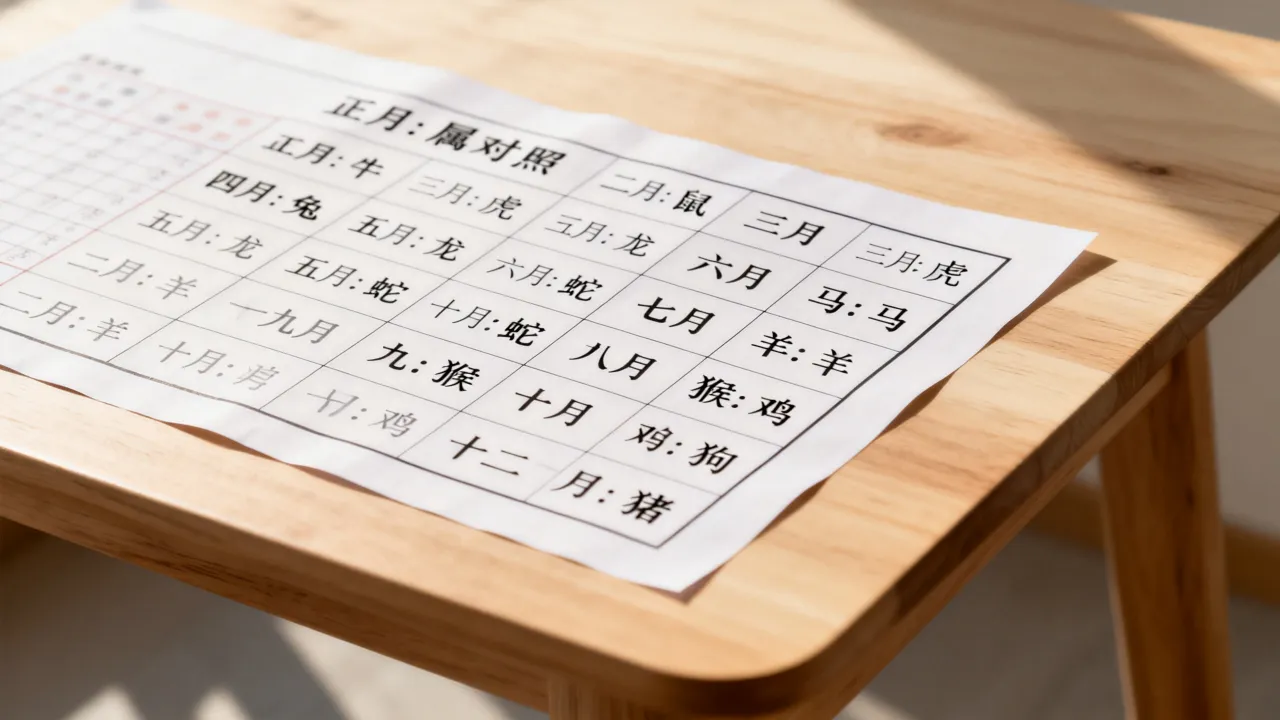农历月份属相对照表2020,农历每个月属相怎么算?,属相对照表 农历月份属相对照表2020,农历每个月属相怎么算?,属相对照表