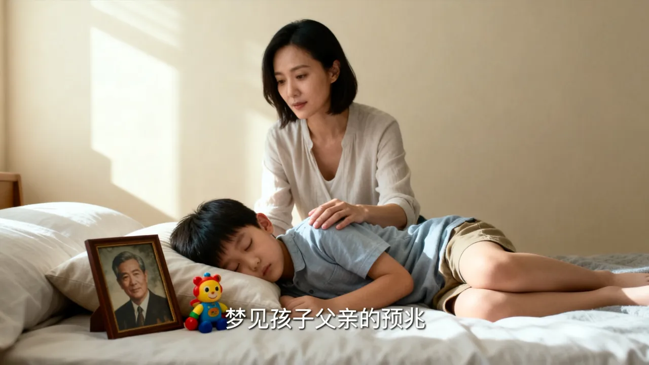 梦见孩子父亲是啥预兆，代表什么寓意和征兆？