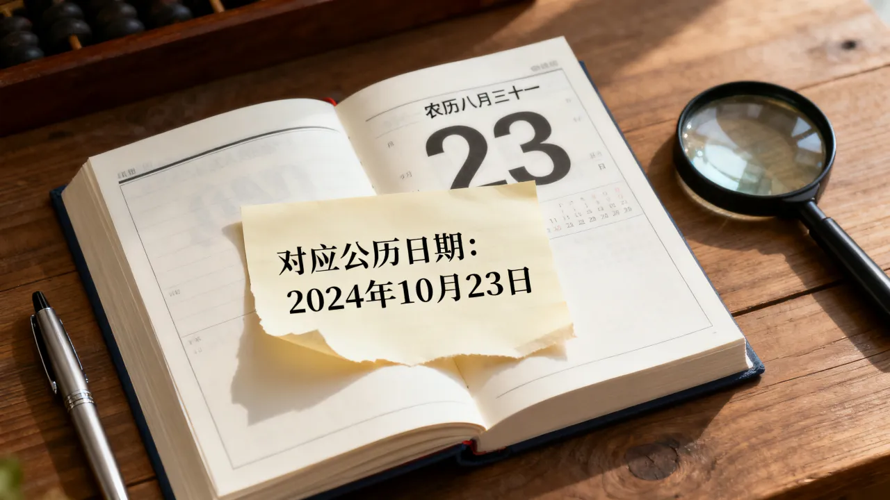 阴历8月31号是阳历几号?农历八月三十一对应公历日期查询 阴历8月31号是阳历几号?农历八月三十一对应公历日期查询