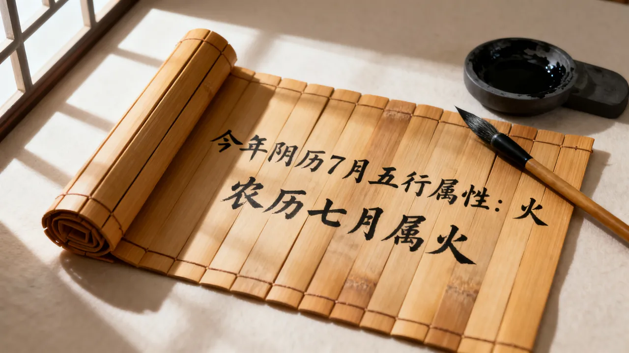 今年阴历7月五行属性是什么,农历七月属什么 今年阴历7月五行属性是什么,农历七月属什么