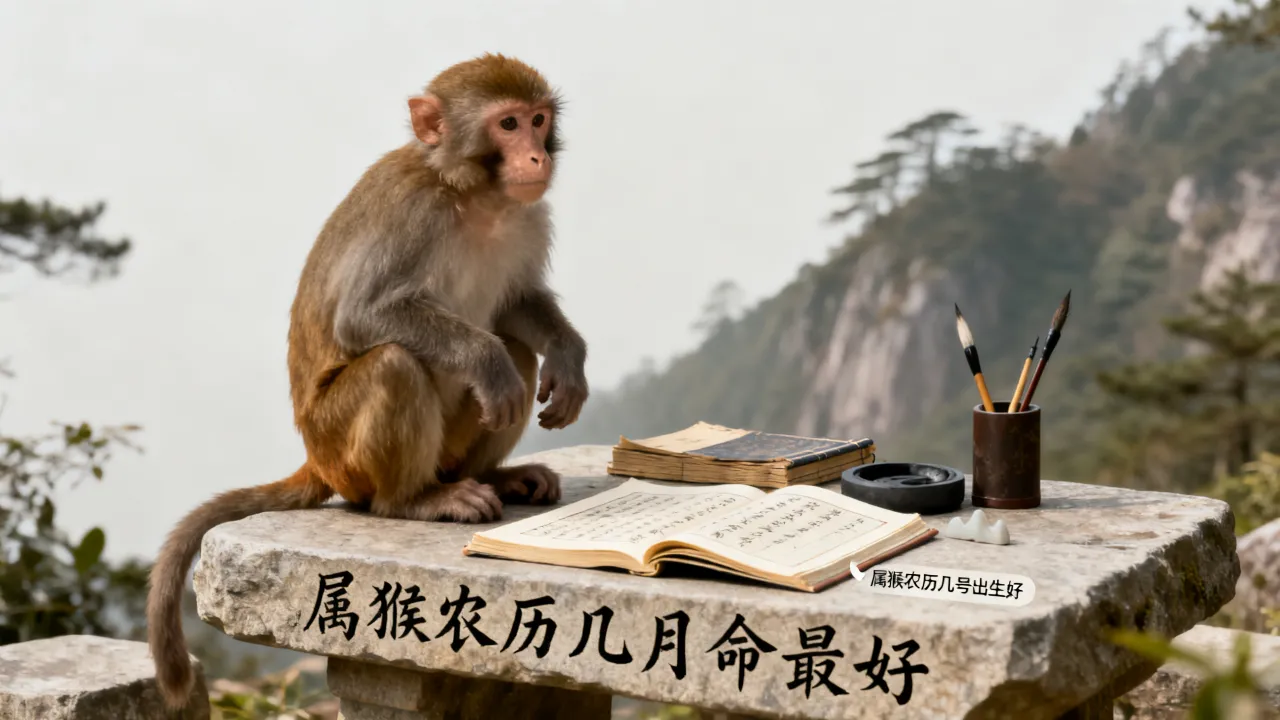 属猴农历几号出生好，属猴生于农历几月命最好