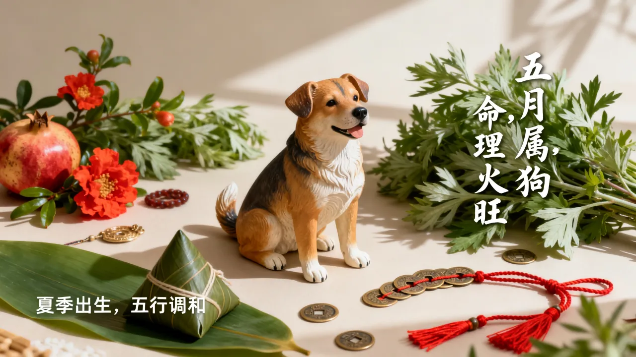 农历五月属狗出生的命运好吗，属狗阴历五月出生命运解析