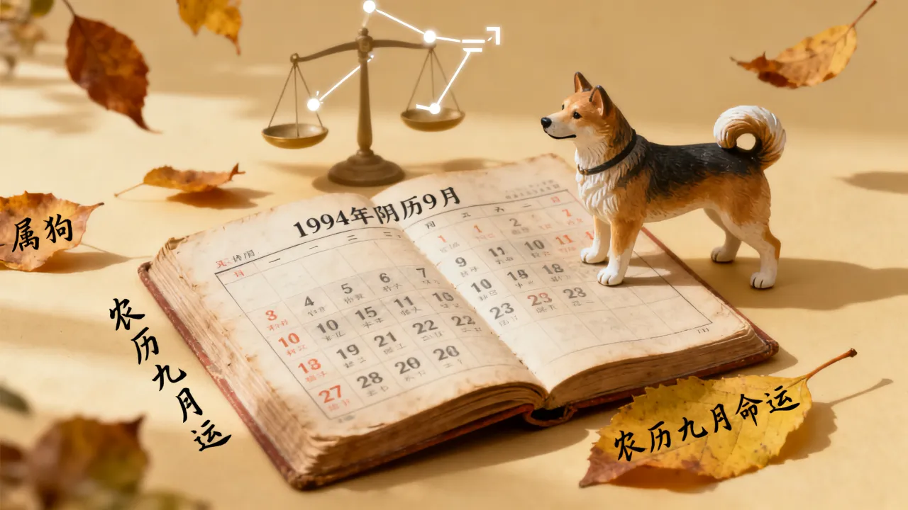 1994年阴历9月出生是什么星座,属狗农历九月命运如何 1994年阴历9月出生是什么星座,属狗农历九月命运如何