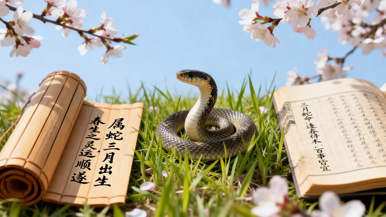 属蛇农历3月出生好吗，属蛇三月出生的人命运如何？