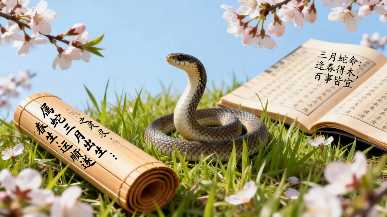 属蛇农历3月出生好吗，属蛇三月出生的人命运如何？
